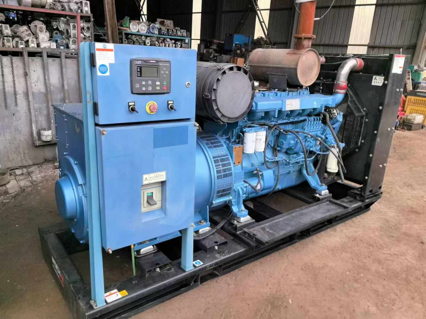 安吉500kW 柴油发电机组可带动设备功率的计算公式是什么?