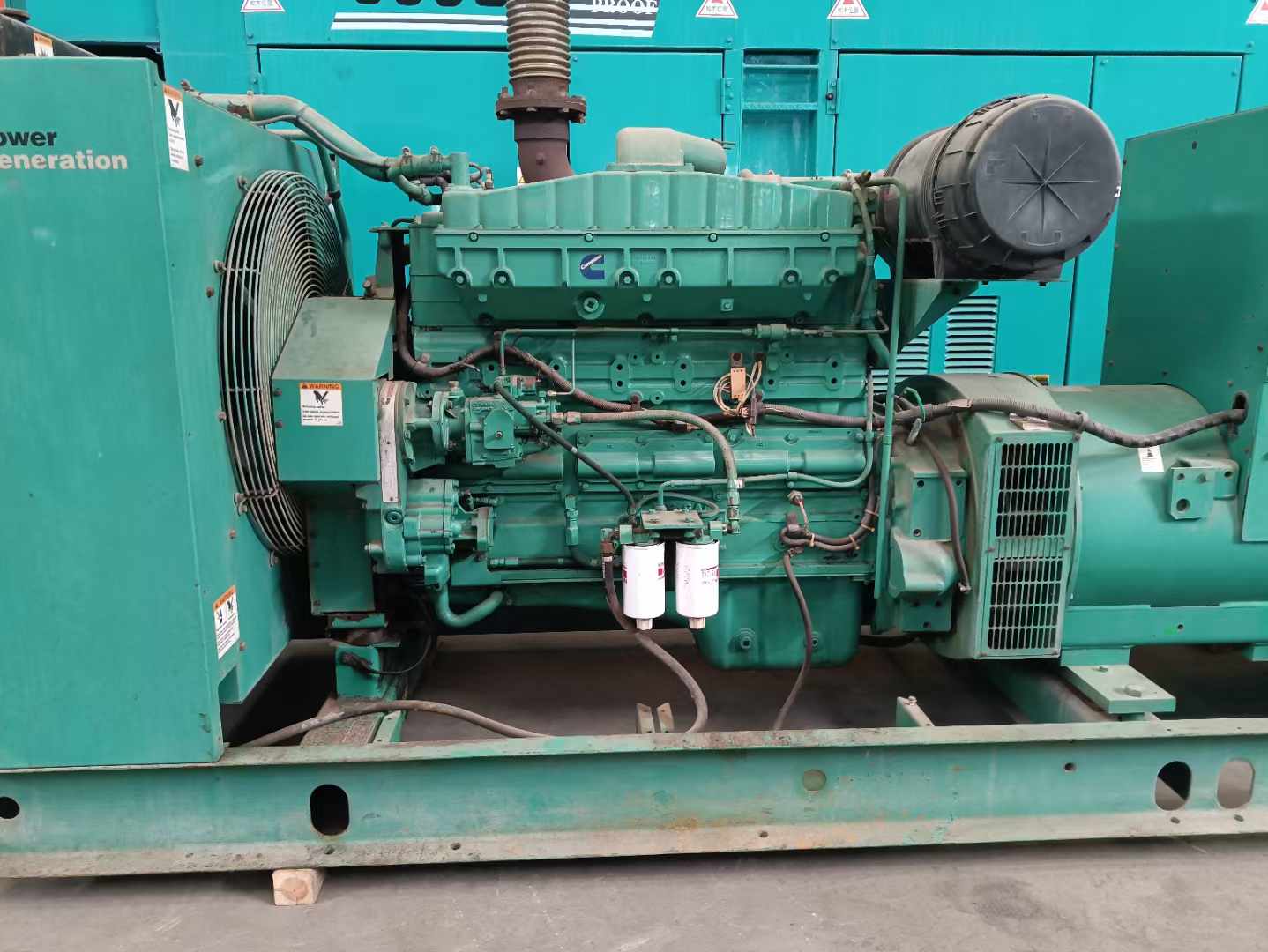 安吉过载会对 600kW 柴油发电机组造成哪些损害?